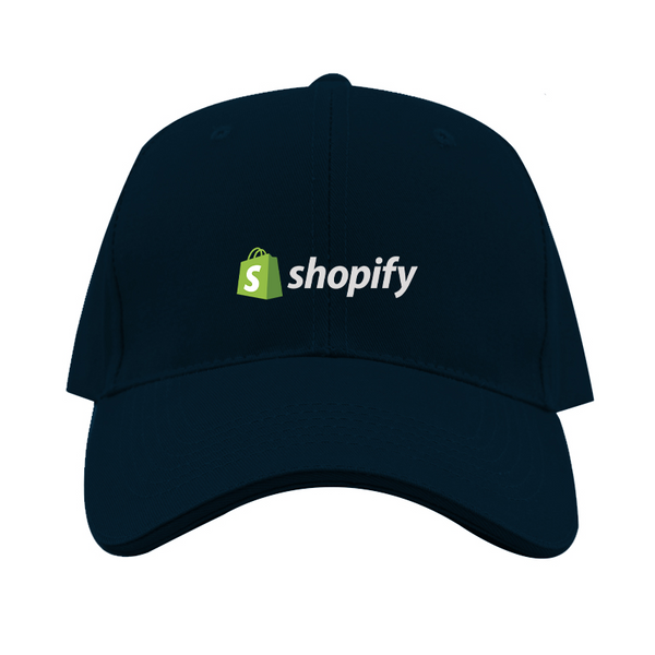 Shopify Logo  Dad Baseball Cap Hat