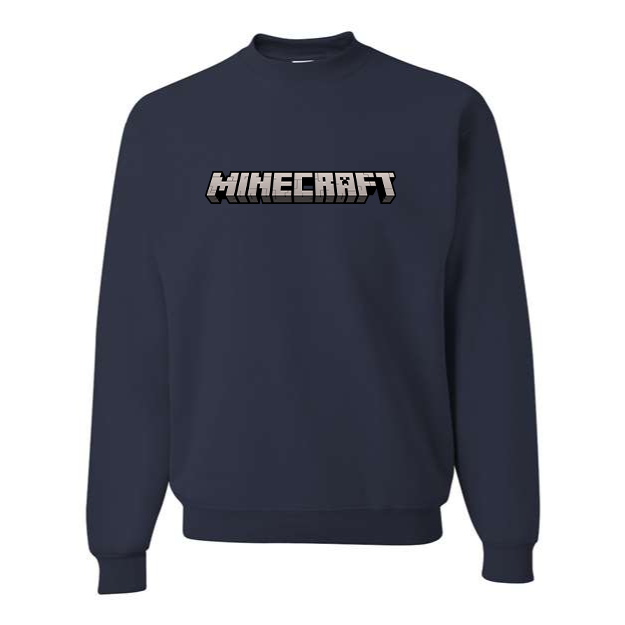 Men's Minecraft Game Crewneck Sweatshirt