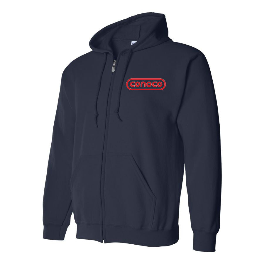 Men's Conoco Gas Station Zipper Hoodie