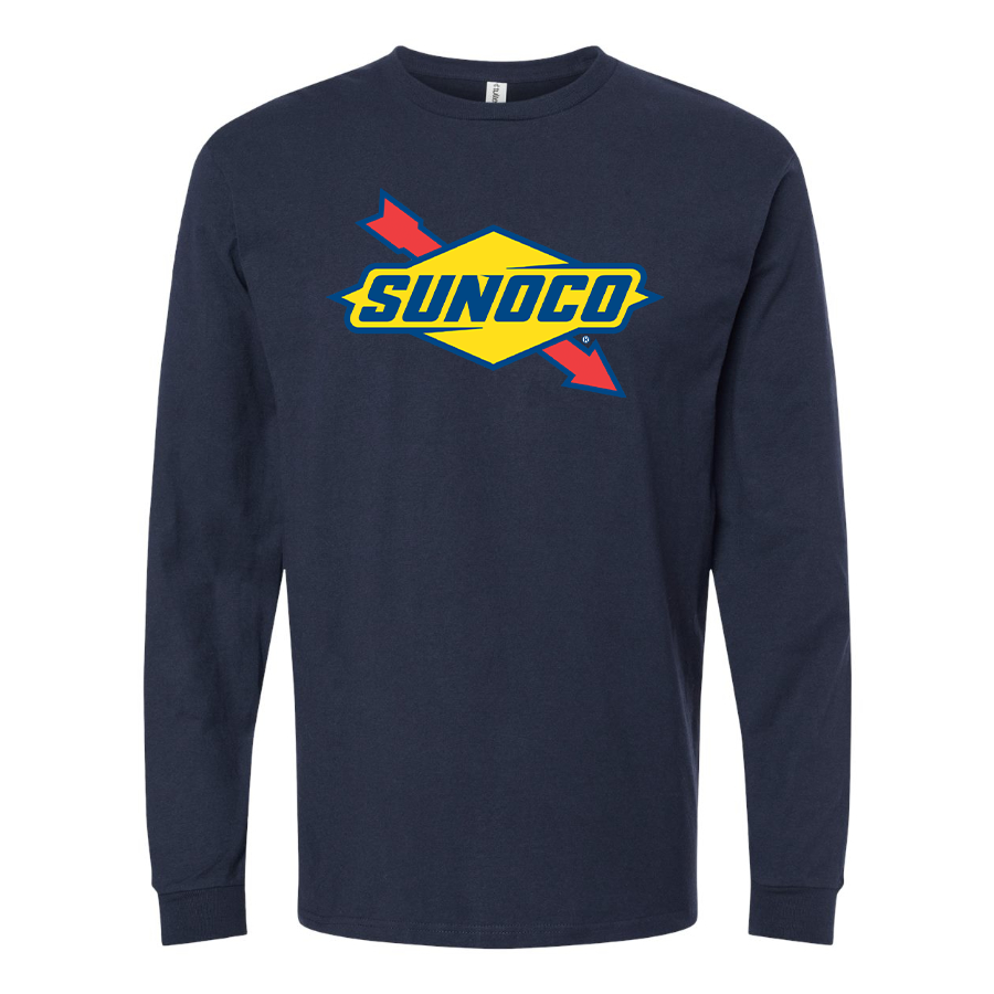Men's Sunoco Gas Station Long Sleeve T-Shirt