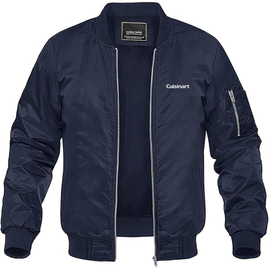 Men's Cuisinart Logo Lightweight Bomber Jacket