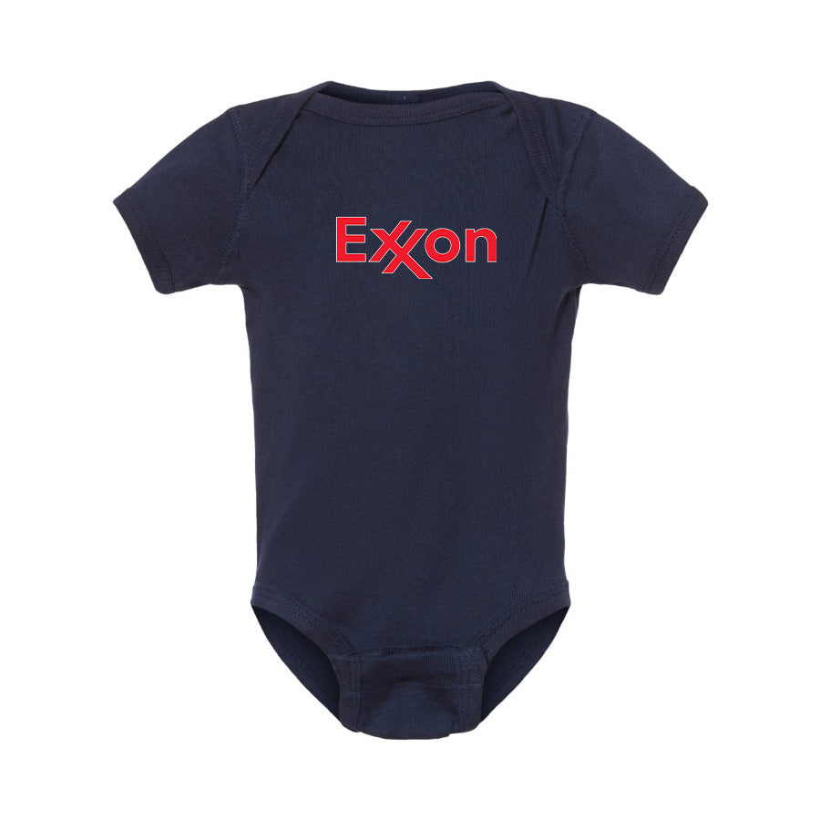 Exxon Gas Station Baby Romper Onesie