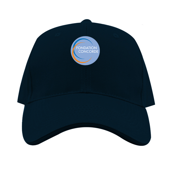 Fondation Concorde Logo  Dad Baseball Cap Hat