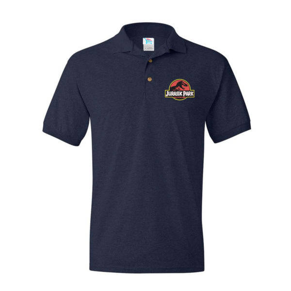 Men's Jurassic Park Movie Dry Blend Polo
