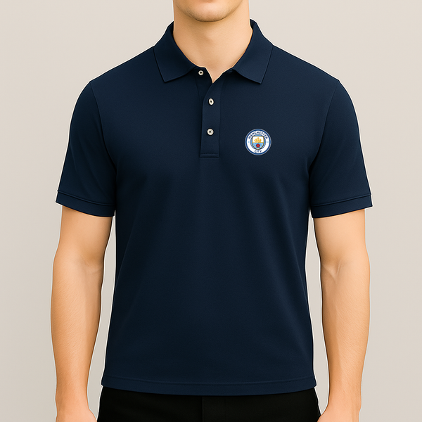 Men's Manchester City Soccer Dry Blend Polo