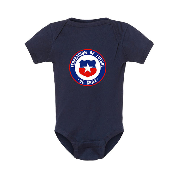 Chile National SoccerTeam  Baby Romper Onesie