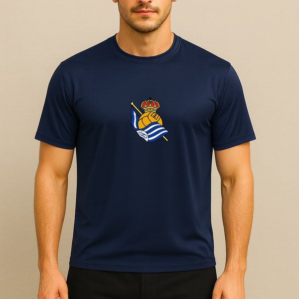 Men's Real Sociedad FC Polyester T-Shirt