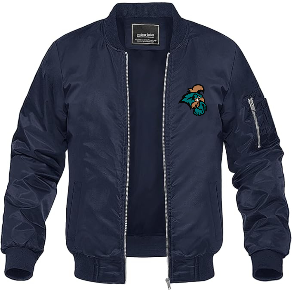 Men's Coastal Carolina Chanticleers Lightweight Bomber Jacket