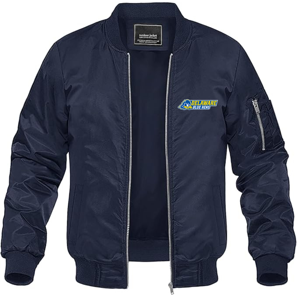 Men's Delaware Blue Hens Lightweight Bomber Jacket