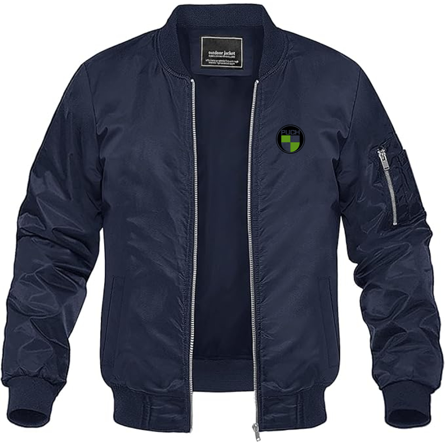 Men's Puch Logo Lightweight Bomber Jacket