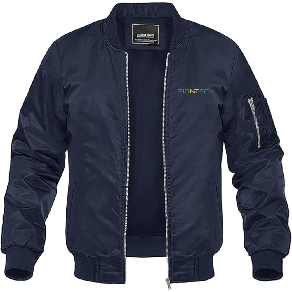 Men's Biontech Logo Lightweight Bomber Jacket