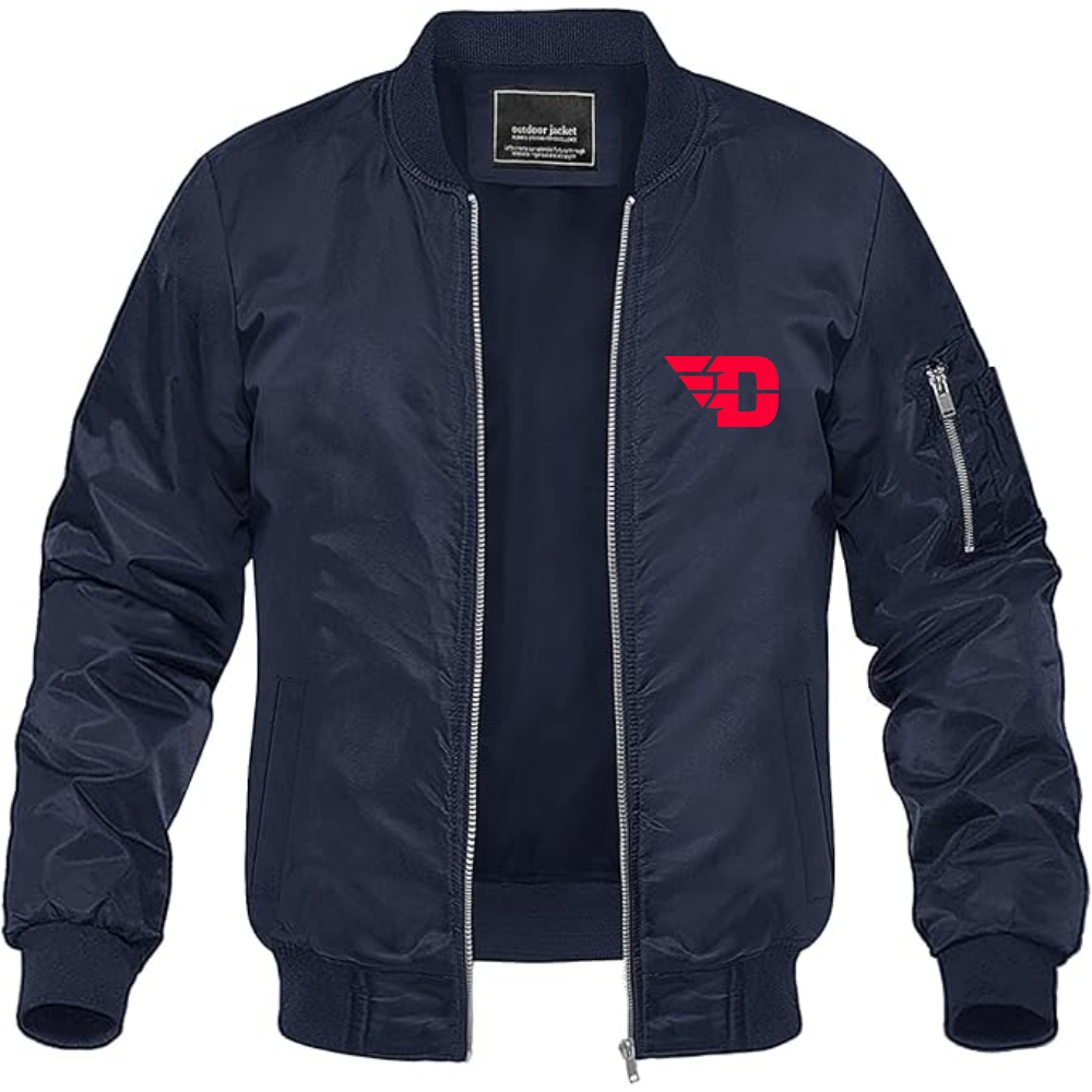 Men's Dayton Flyers Lightweight Bomber Jacket