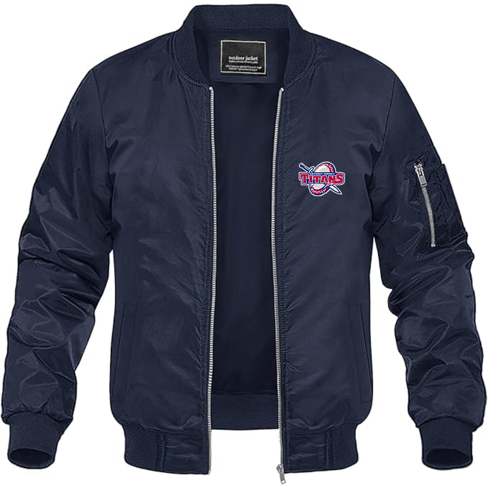 Men's Detroit Titans Lightweight Bomber Jacket
