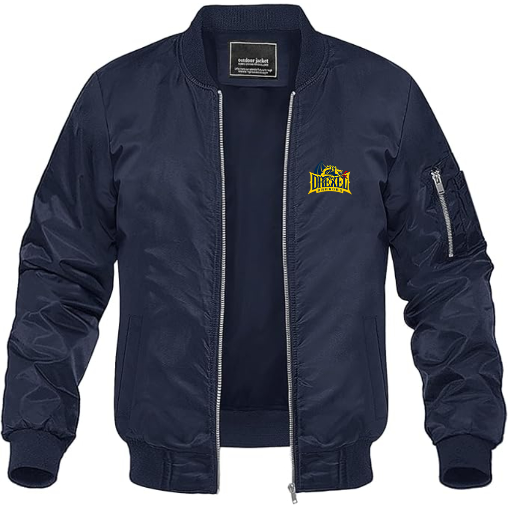 Men's Drexel Dragons Lightweight Bomber Jacket
