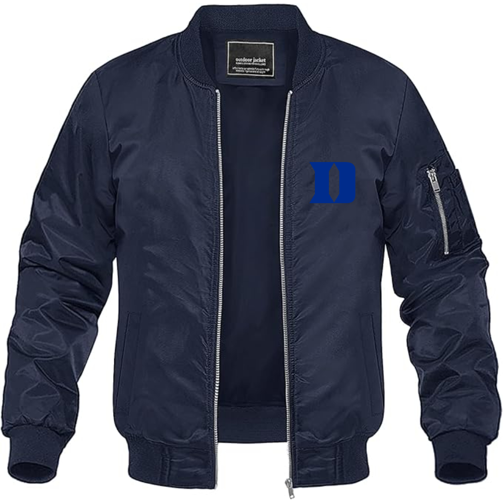 Men's Duke Blue Devils Lightweight Bomber Jacket
