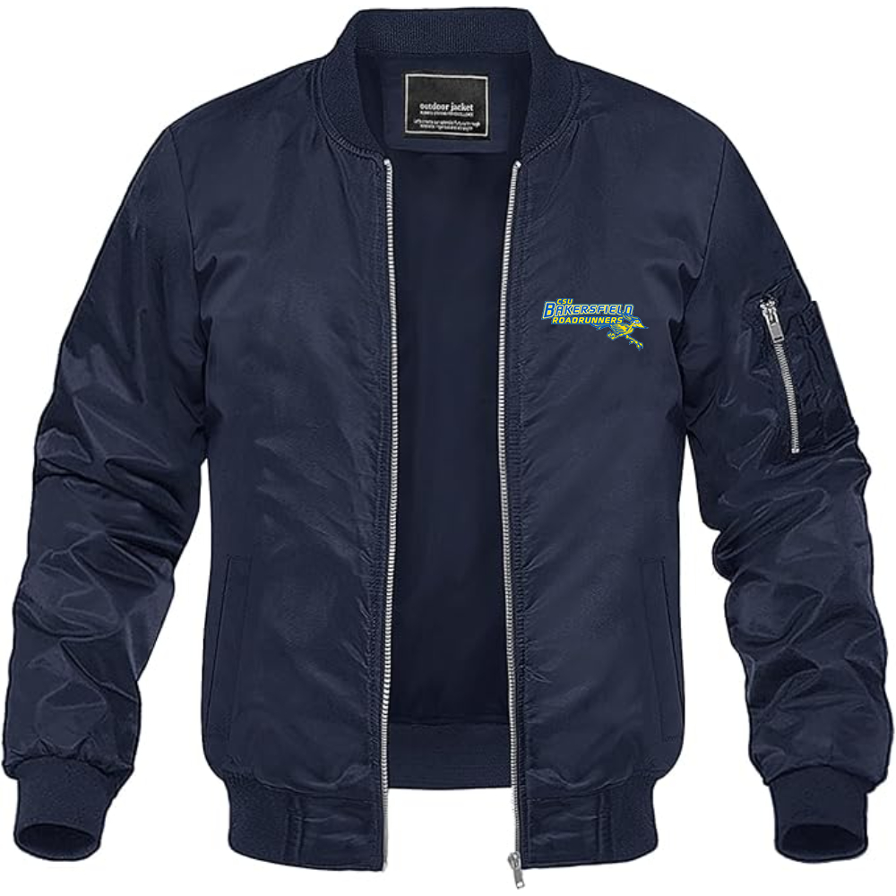 Men's CSU-Bakersfield Roadrunners Lightweight Bomber Jacket