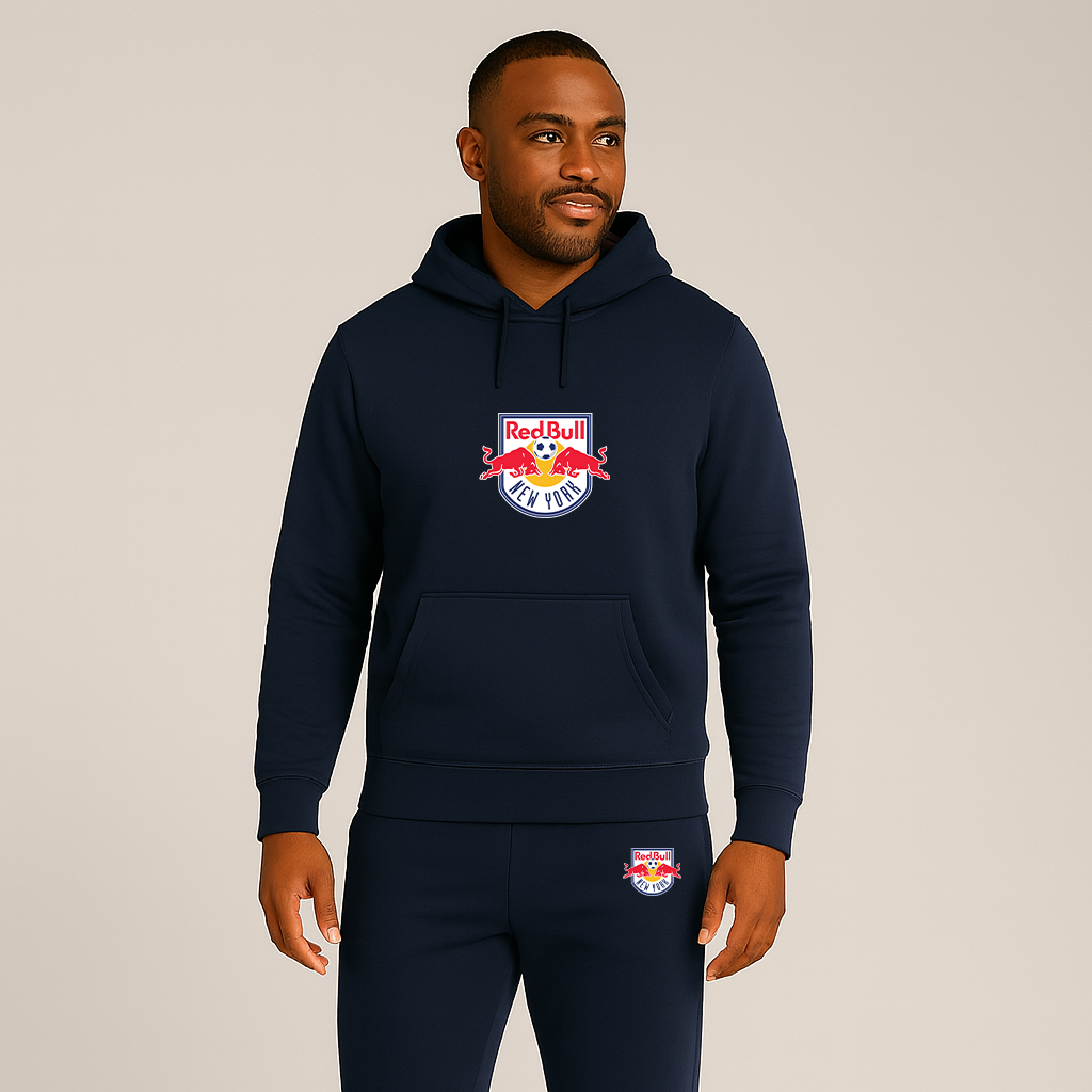 Men's New York Red Bulls FC Hoodie Joggers Set