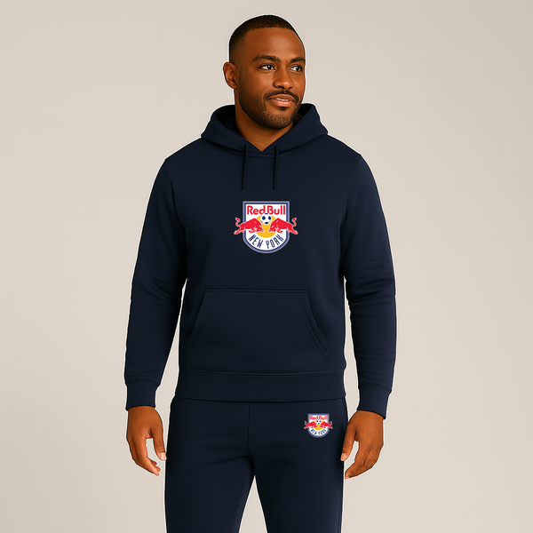 Men's New York Red Bulls FC Hoodie Joggers Set