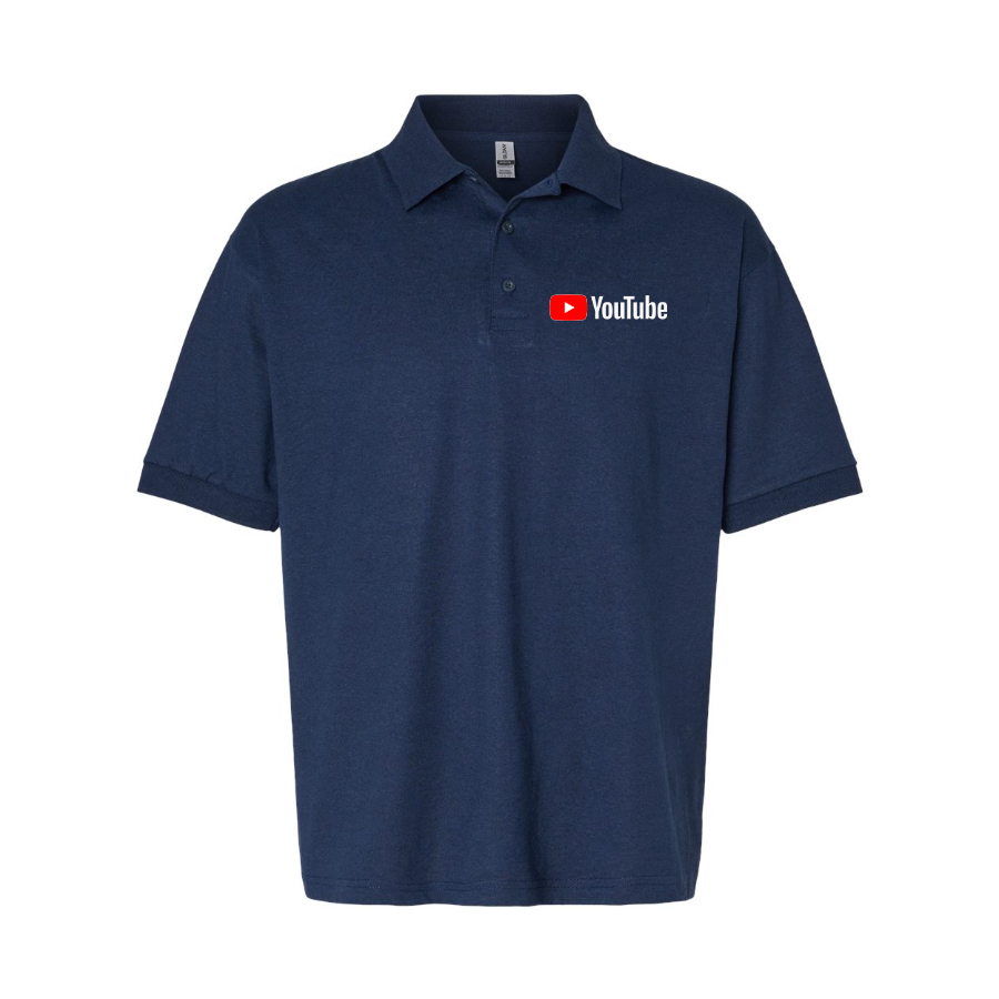 Men's YouTube Social Video Steaming Dry Blend Polo