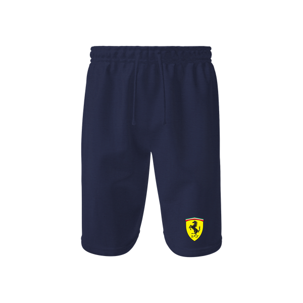 Men’s Ferrari Motorsport Car Athletic Fleece Shorts
