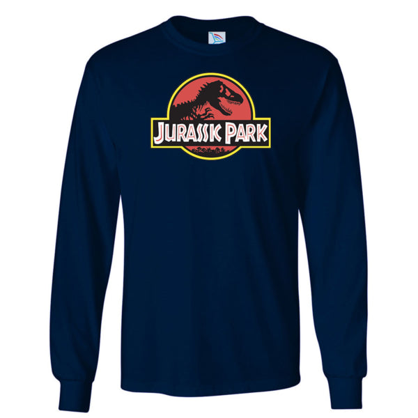 Youth Kids Jurassic Park Movie Long Sleeve T-Shirt