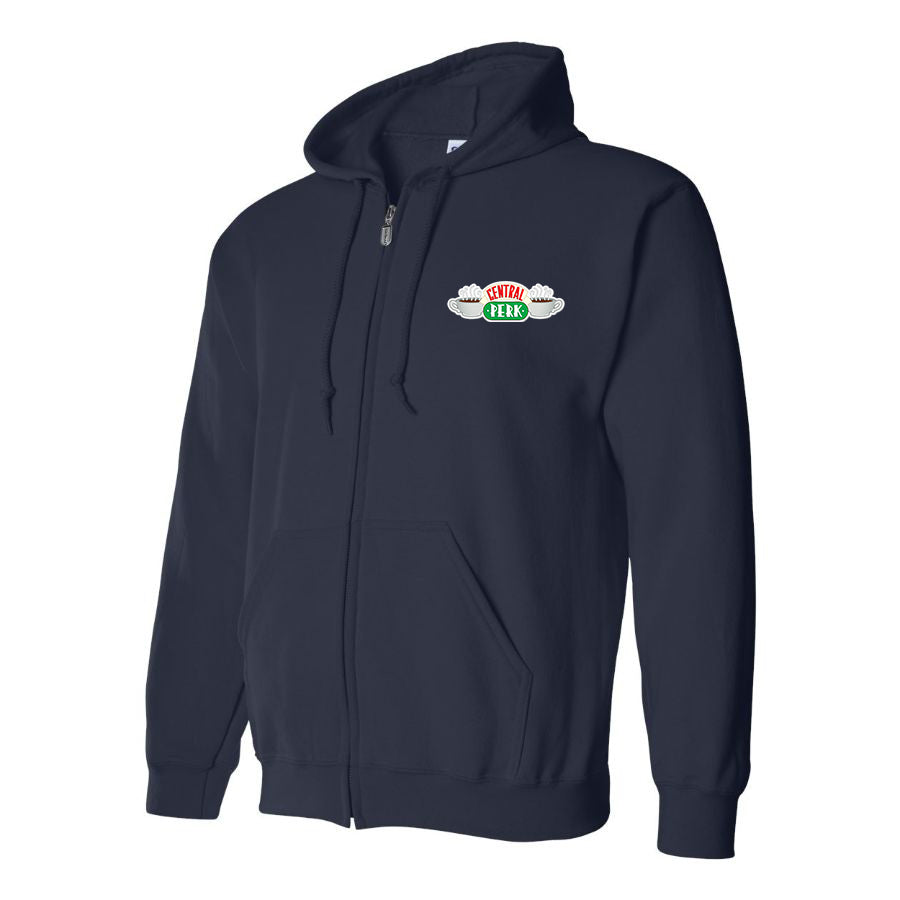 Men's Central Perk Friends Show Zipper Hoodie