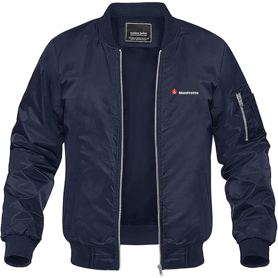 Men's Manfrotto Logo Lightweight Bomber Jacket