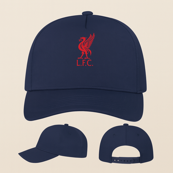 Liverpool L.F.C Soccer Five Panel Twill Snapback Cap