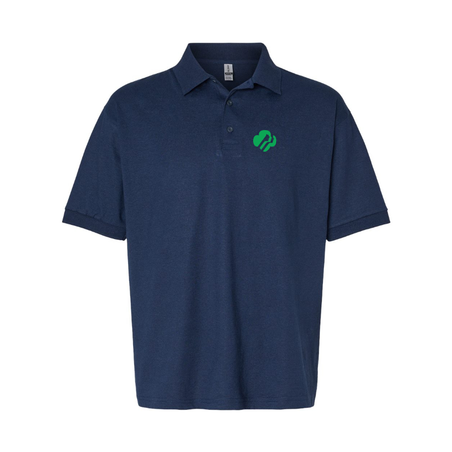 Men's Girl Scouts Logo Dry Blend Polo