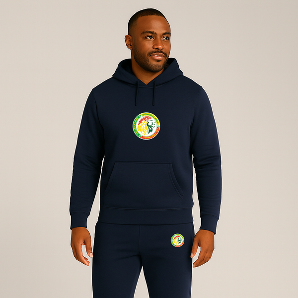 Men's Senegal National Soccer Team Hoodie Joggers Set