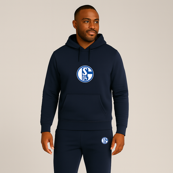 Men's Schalke 04 FC Hoodie Joggers Set