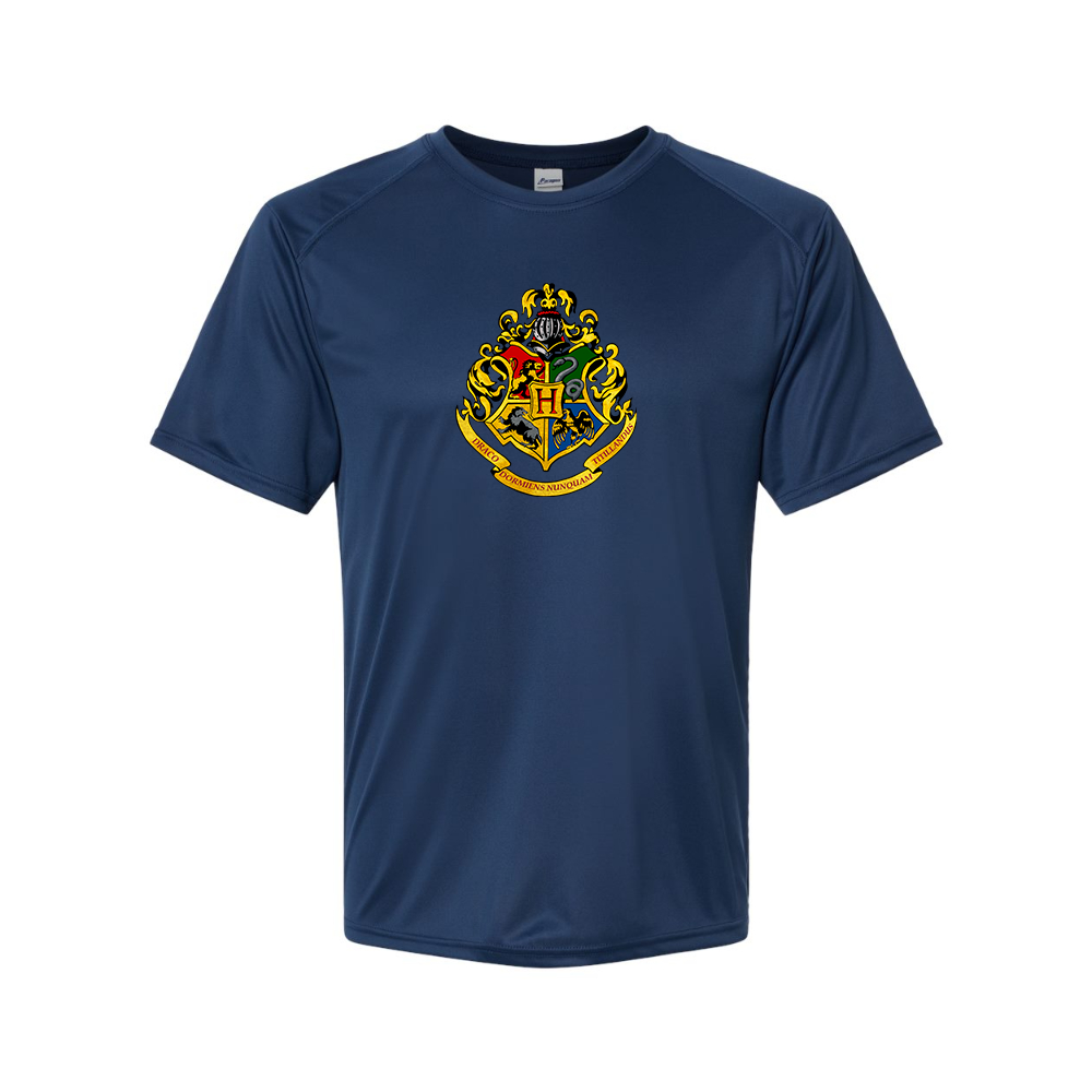 Men's Hogwarts Emblem Harry Potter Movie Polyester T-Shirt