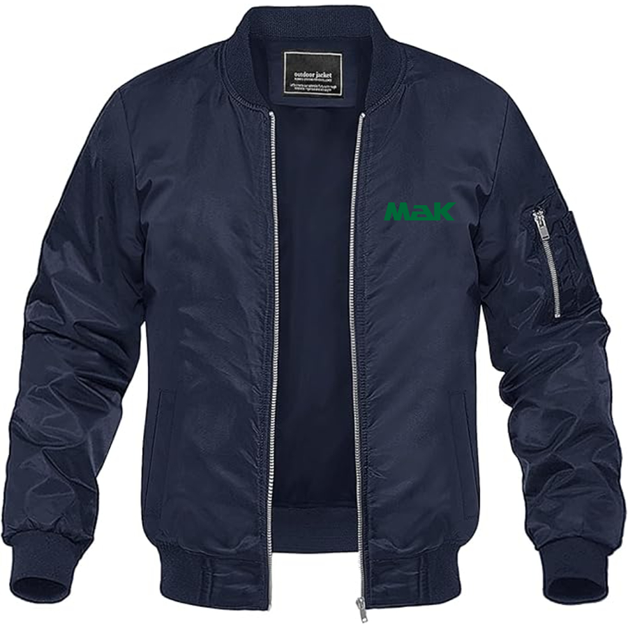 Men's Maschinenbau Kiel Logo Lightweight Bomber Jacket