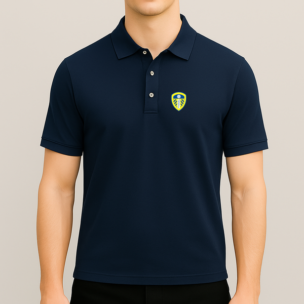 Men's Leeds United Football Club Dry Blend Polo