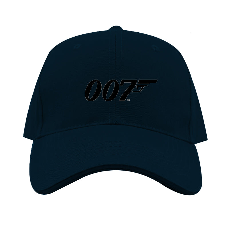 007 James Bond Movie Dad Baseball Cap Hat