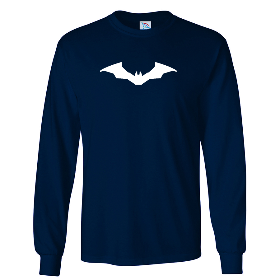 Youth Kids New Batman DC Universe Superhero Long Sleeve T-Shirt