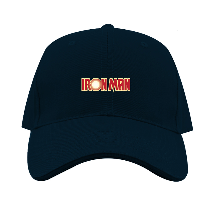 Iron Man Marvel Superhero Dad Baseball Cap Hat