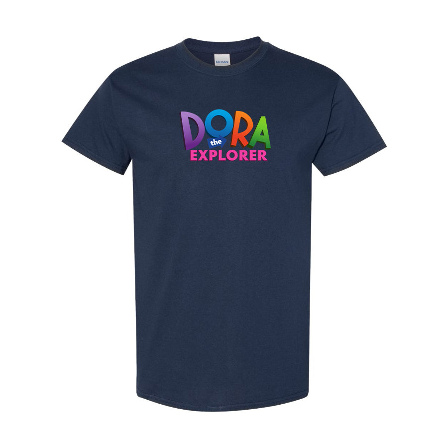 Youth Kids Dora The Explorer Cartoon Cotton T-Shirt