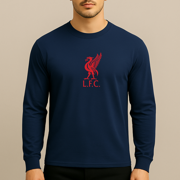 Men's Liverpool L.F.C. Soccer Long Sleeve T-Shirt