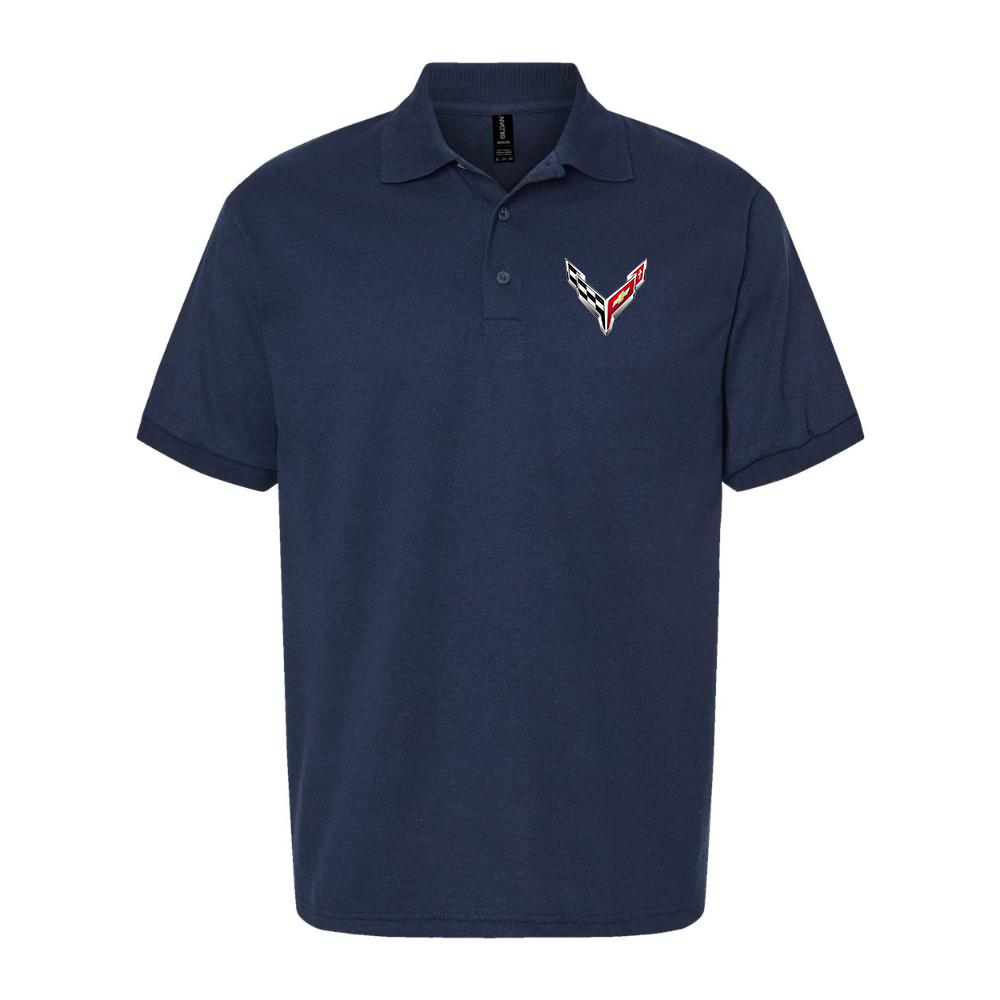 Men's Chevrolet Corvette Dry Blend Polo