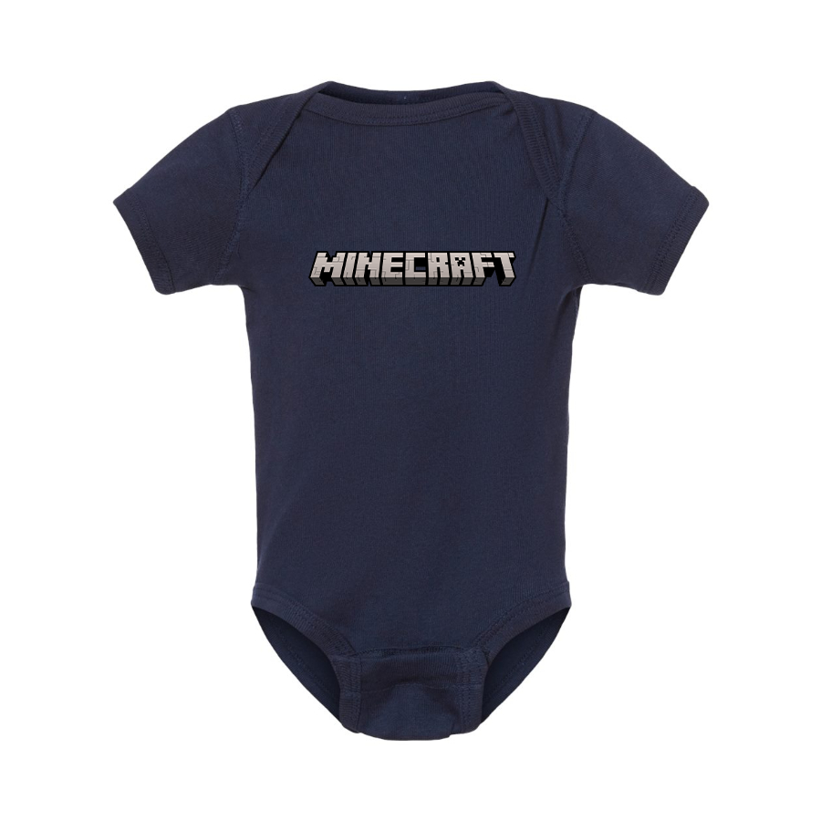 Minecraft Game Baby Romper Onesie