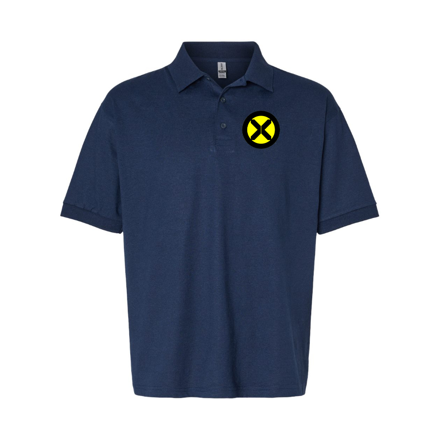 Men's X-Men Marvel Comics Superhero Dry Blend Polo