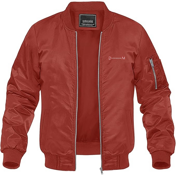 Men's Depeche Mode  Logo Lightweight Bomber Jacket Windbreaker Softshell Varsity Jacket Coat