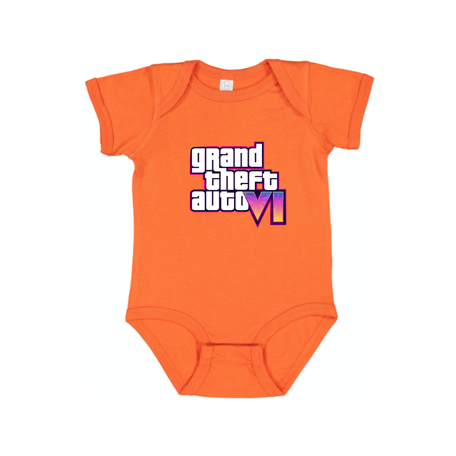 GTA 6 Grand Theft Auto VI Baby Romper Onesie Game