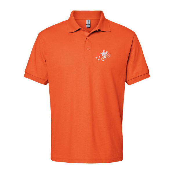 Men's Postmates Bike Dry Blend Jersey Polo