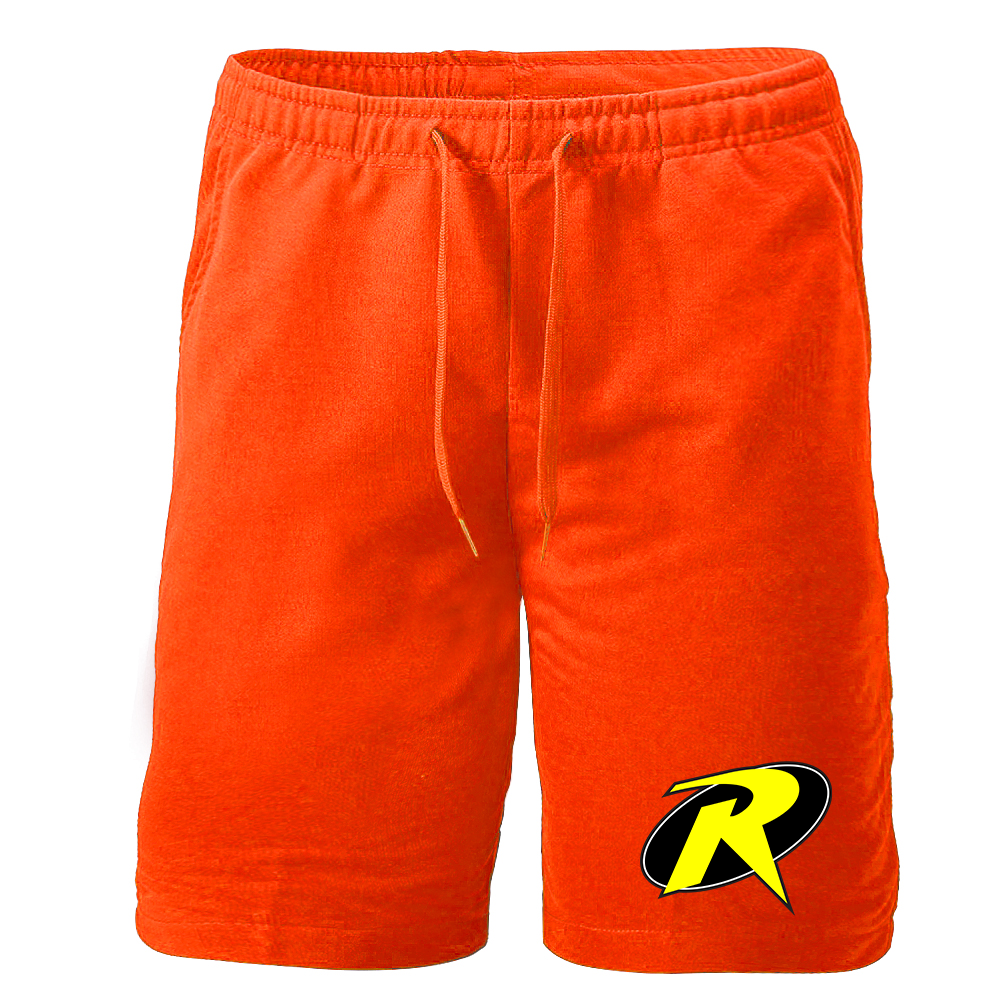 Men's Robin DC Comics Superhero Athletic Fleece Shorts