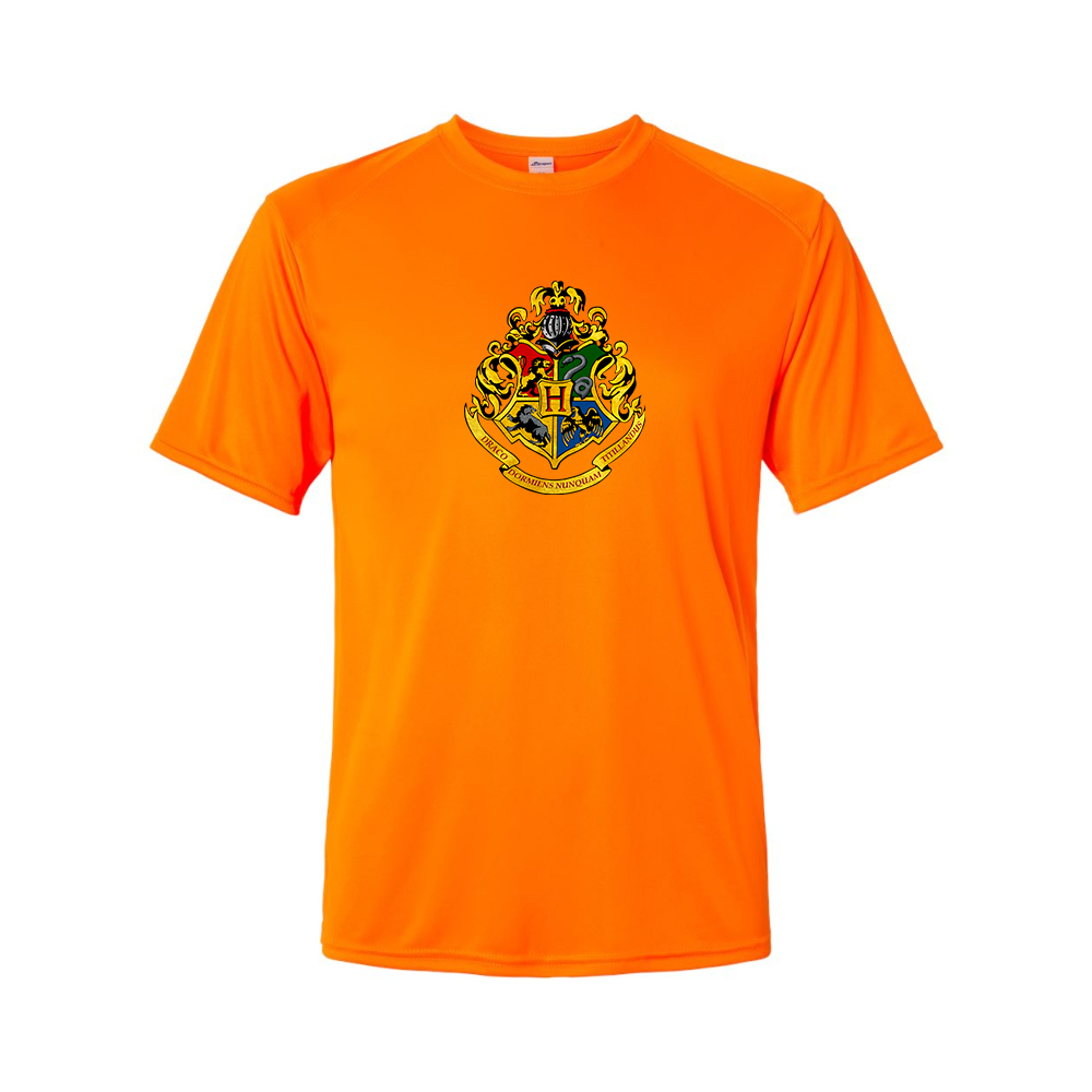 Men's Hogwarts Emblem Harry Potter Movie Polyester T-Shirt