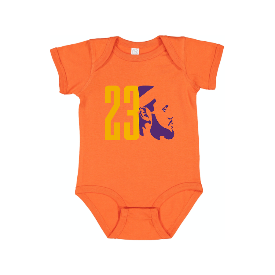 Lebron James 23 Baby Romper Onesie