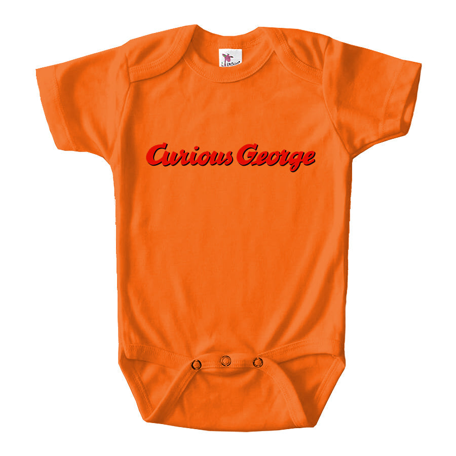 Curious George Cartoon Baby Romper Onesie