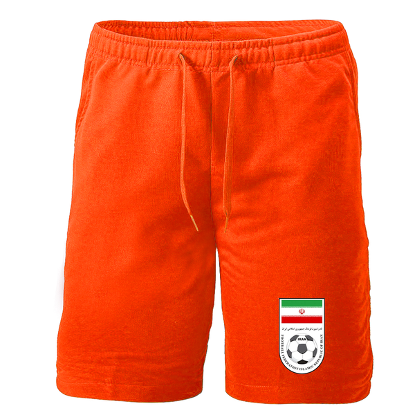 Men's Iran National Soccer Team Athletic Fleece Shorts